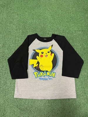 Vintage Nintendo Pokémon Pikachu Limited Edition Shirt Boys Small Gray VTG 1999 - Image 1 of 4