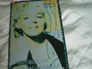 MARILYN MONROE METAL TIN VINTAGE STYLE PICTURE  1999  EUROPEAN - Picture 1 of 6