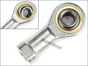 Right M10 x1.5 Female Threaded Rod End Bearing Heim Rose Joint Mechanical Swivel - Bild 1 von 6