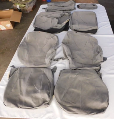 Новый взлет OEM 2009 Toyota Camry серый ткани сиденья чехлы комплект 2010 2009 2008 - Изображение 1 из 4