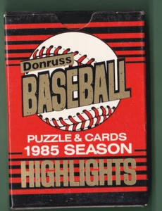 Rompecabezas y tarjetas destacados de la temporada de béisbol Donruss 1985 a elegir de la lista - Imagen 1 de 38