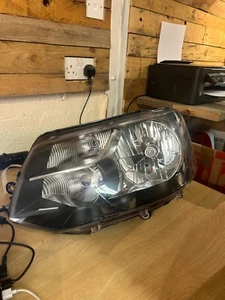 TYC HEADLIGHT LEFT N/S PASSENGER VW T5 HALOGEN 2009-2015 *NEW* SINGLE HL58 - Picture 1 of 5