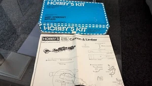 Hobby's Bausatz #1550 Cannon & Limber 1/20 ? Waage - Versiegelter Teilebeutel - Bild 1 von 12