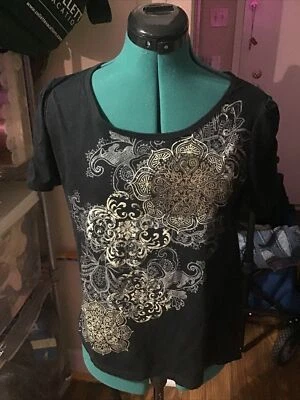 Camiseta Old Glory Sm negra Foto 1 de 4