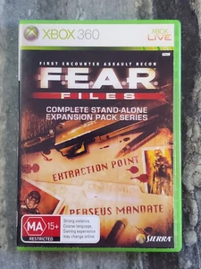 F.E.A.R. Files - XBOX 360 - no manual - reproduction cover art - US version - Picture 1 of 6