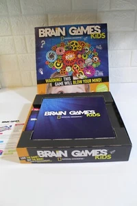 HTF National Geographic BRAIN GAMES Kids Board Game Complete & Excellent Ages 8+ - Picture 1 of 12