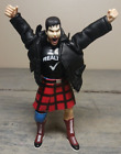 WWE/WCW Rowdy Roddy Piper Pull-String Works Action Figure Jacket/Knee Pad 2000