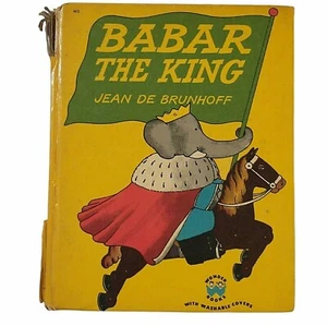 1935 Babar The King Random House Wonder Children’s Book Vintage #602 - Picture 1 of 12