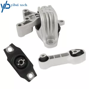 3PCS Engine Motor Transmission Mount For 2012-2018 Fiat 500 1.4L Abarth 6807321 - Picture 1 of 12