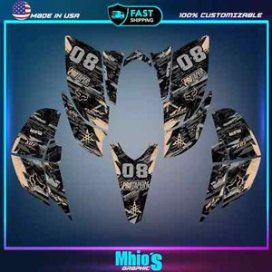 Yamaha YFZ 450 graphics kit 2003 2004 2005 2006 2007 2008 stickers decals kit - Picture 1 of 3