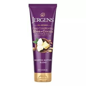 Jergens Shea and Cocoa Whipped Body Butter Lotion, Tone Enriching Hand And Body - Picture 1 of 7