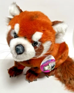 Peluche pupazzo Discovery Channel Red Panda Y2K vintage 28" nuovo con etichetta - Foto 1 di 11