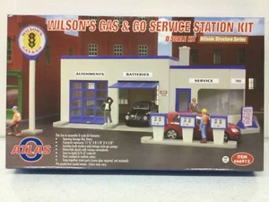 Atlas #66912 Hillside Structure "Wilson's Gas & Go Station O Scale Unopened Box - Picture 1 of 3