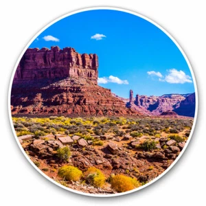 2 x Vinyl Aufkleber 25cm - Red Rock Canyon Sierra Nevada Spanien cooles Geschenk #16025 - Bild 1 von 9