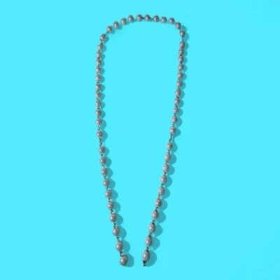 Rosario Católico. Usado pero en muy buen estado. Plata con perlas blancas Foto 1 de 4