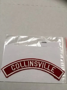 COLLINSVILLE RED & WHITE CITY STRIP G335 - Picture 1 of 1