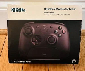 8BitDo Ultimate 2 (81HE) Wireless Controller- Black - Picture 1 of 8