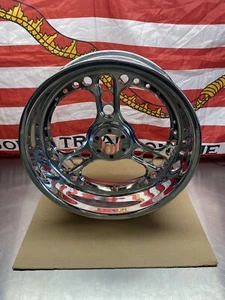 Arlen Ness Battistini Victory 17” x 6.25” Chrome Rear Wheel Cross Country Vegas - Picture 1 of 15