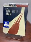 The Invisible Man Limited Edition SteelBook (4K UHD+Blu-ray+Digial) Sealed OOP