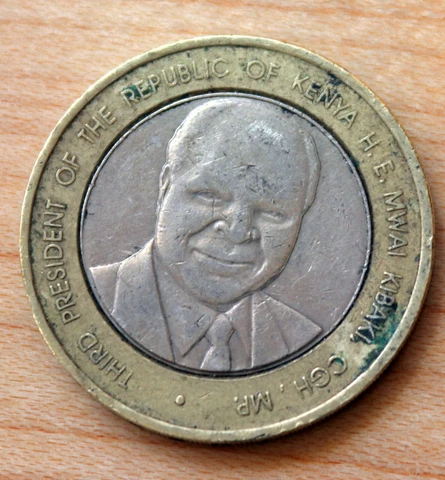 2003 Kenya 40 Shillings Bi-Metallic Cover
