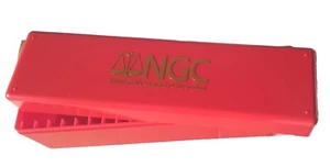 Original NGC Box 20 Münzen (normal Größe) =rot= NEU & OVP - Picture 1 of 3
