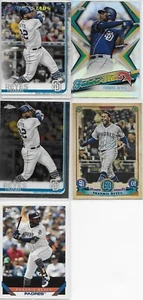 FRANMIL REYES CUBS INDIANS PADRES 5 CARD ROOKIE LOT 2019 TOPPS CHROME NO DUPS   - Picture 1 of 6