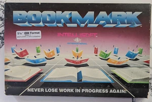 Intellisoft Bookmark 5.25 IBM PC/XT/AT Version 1.1 Data Protection Software 1986 - Picture 1 of 3