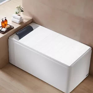 Bathtub Cover, Folding Bathtub Cover, PVC Bathtub Cover for Bathroom, Home, SPA - Picture 1 of 20