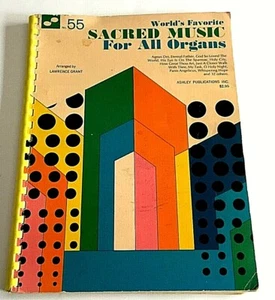 Música sacra favorita del mundo para todos los órganos #55 arreglada por Lawrence Grant - Imagen 1 de 5