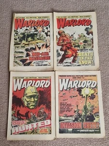 WARLORD COMIC Nr153, 158, 168, 172 August Oktober Dezember 1977 & Januar 1978 - Bild 1 von 15