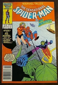 Marvel Tales #196 (1987) FN Marvel Comics Mark Jewelers Variant - Picture 1 of 4