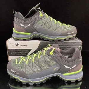Salewa Men's Mountain Trainer Lite GTX Hiking Boots Shoe Myrtle Size 9 EU 42 - Picture 1 of 10