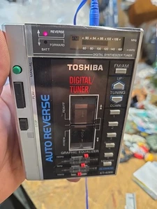 Toshiba KT-4066 AM/FM Radio Cassette Player Cassette Not Working, Radio Does - Picture 1 of 23