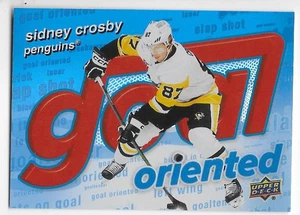 25/26 UPPER DECK SERIES 1 GOAL ORIENTED Hockey (#GO1-GO20) U-Pick From List - Picture 1 of 4
