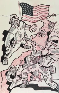 CINEMA MASHUP ** MIKE BENNETT'S ORIGINAL ART (2025) 10.02.2025 - Bild 1 von 1