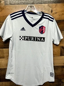 St Louis City SC Authentic 22/23 Away Soccer Jersey Womens adidas Small Gray - Picture 1 of 9