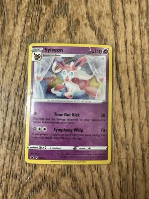 Sylveon SWSH211 Sword & Shield Holo Rare Black Star Promo Pokemon TCG Card ENG - Image 1 of 2
