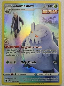 Abomasnow Ultra Rare SWSH10: Astral Radiance Trainer Gallery TG01/TG30 NM - Bild 1 von 2