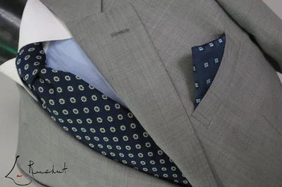 全新带标签工厂 Return Brooks Brothers 1818 意大利传统合身西装 44 S — 第 1/4 张图片