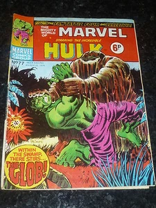 Mighty World of MARVEL Starring the INCREDIBLE HULK - No 77 - Date 23/03/1974 - Imagen 1 de 1