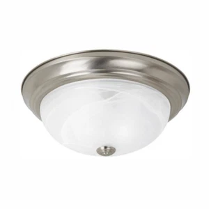 Generation Lighting 75940EN3 Windgate 1-Light LED Flush Mount - Brushed Nickel - Picture 1 of 4