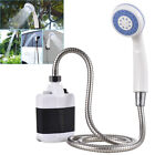 Outdoor Shower USB Rechargeable Portable Shower Water Pump for Camp Hiking