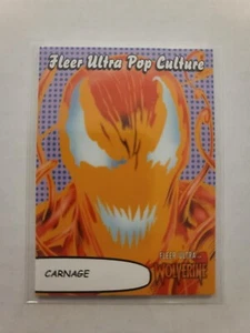 2023 Fleer Ultra Wolverine Pop Culture Insert Carnage #PC-14 - Picture 1 of 2