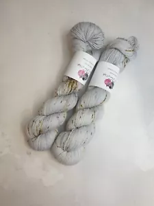 Sw Merino/Nylon Garn, Griffweise Gewicht, 100g, Dampf - Bild 1 von 6