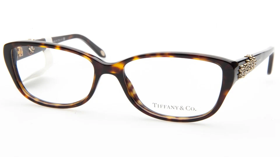 Tiffany & Co. TF 2068-b 8015 Dark Havana Eyeglasses Glasses Frame 54mm Italy