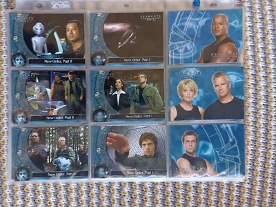 Stargate SG-1 Season Eight 72 Card Basic Set - Image 1 of 2