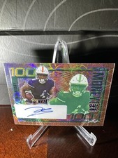 2023 TANK BIGSBY LEAF METAL ROOKIE AUTO PIGSKIN SCOPE SO MONEY #SM-TB1 5/5