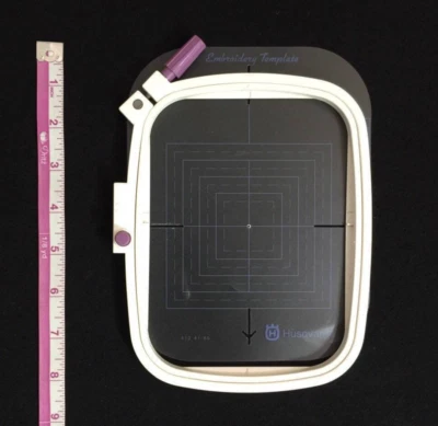 Husqvarna Viking Embroidery Hoop For Rose #1+ 1250 Iris Orchidea Scandinavia - Image 1 of 4