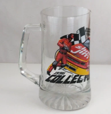 Taza de cerveza delgada Jim Champions 1996 edición coleccionista serie Busch 1991/1994 vaso Foto 1 de 4