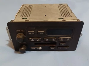 GM Chevy 00 01 02 03 Cavalier Radio Stereo 09379061 AM/FM Cassette Untested - Picture 1 of 7